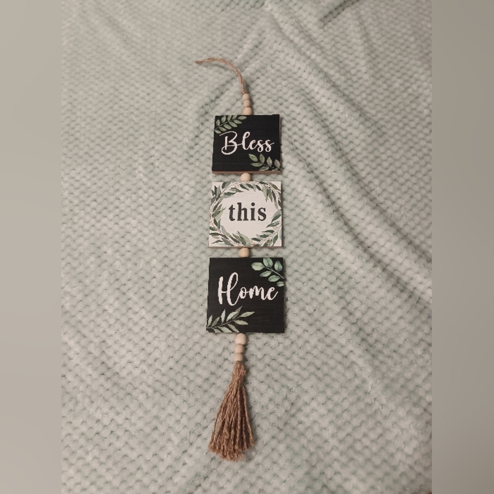 Bless This Home Wall Hanging Decor